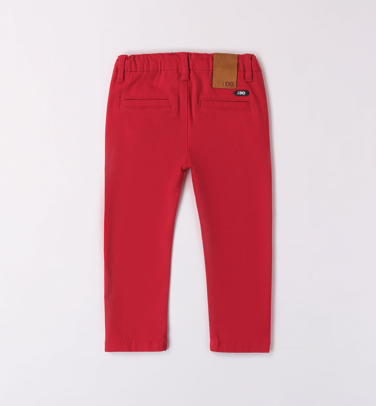 iDO Boys Red Chino Trousers