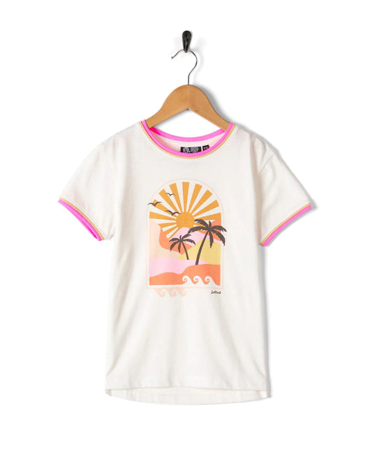 Saltrock Girls Retro Seascape T-Shirt