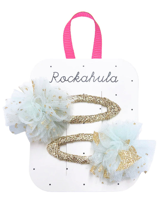 Rockahula | Sparkle Ruffle Clips