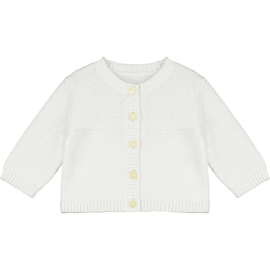 Emile et Rose Cypress White Cardigan