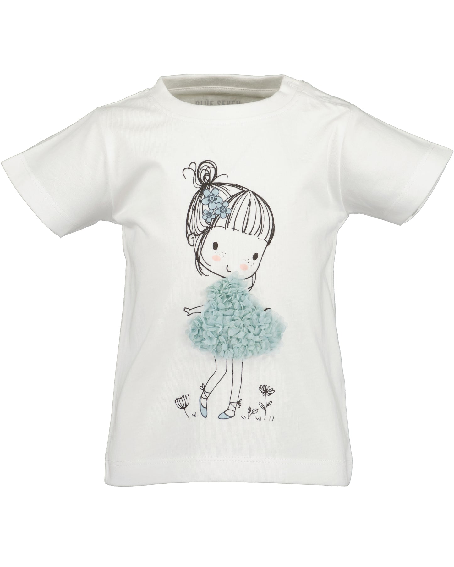 Blue Seven Baby Girls White T-Shirt