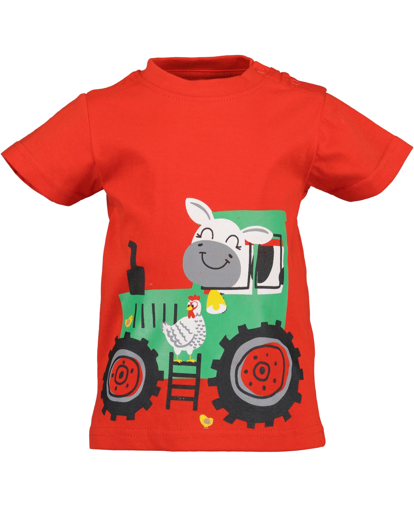 Blue Seven Baby Boys Red Tractor T-Shirt