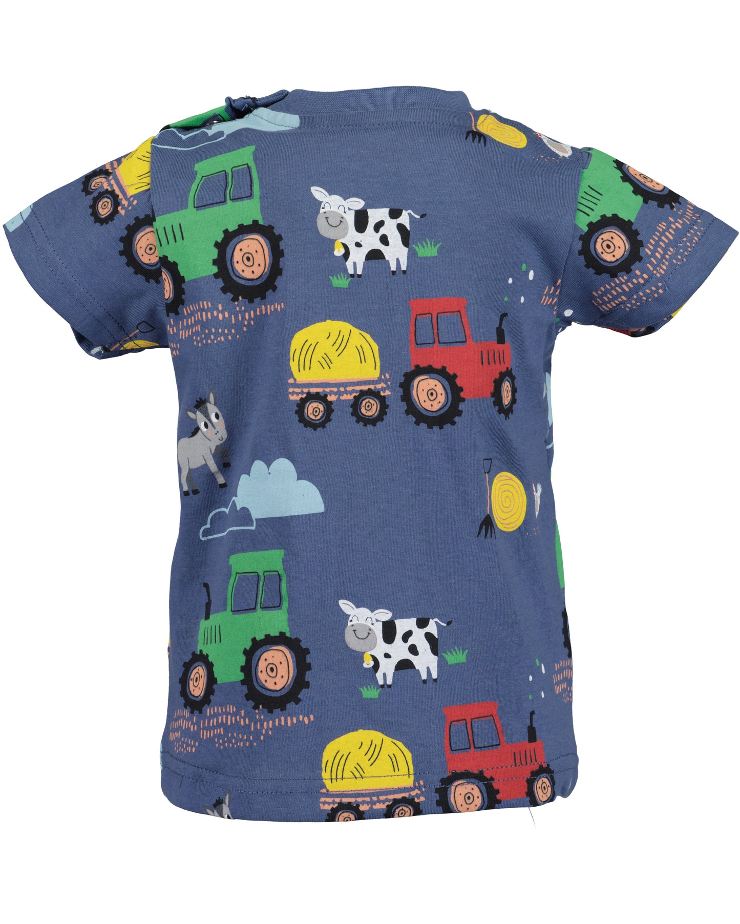 Blue Seven Baby Boys Tractor T-Shirt