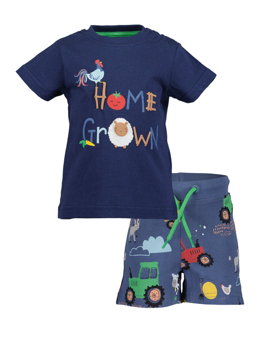 Blue Seven Baby Boys Navy Set