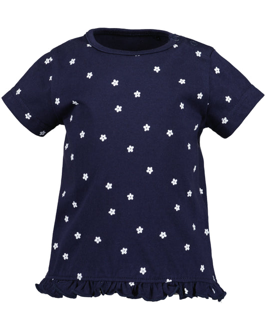 Blue Seven Baby Girls Navy T-Shirt