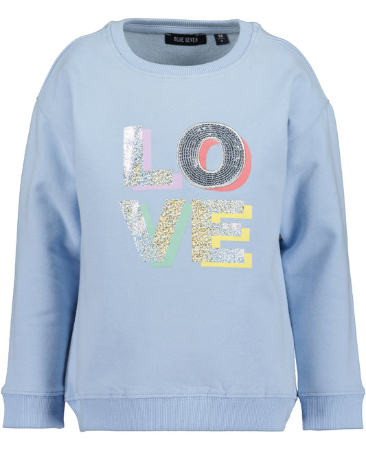 Georgina Aqua Blue Sweatshirt