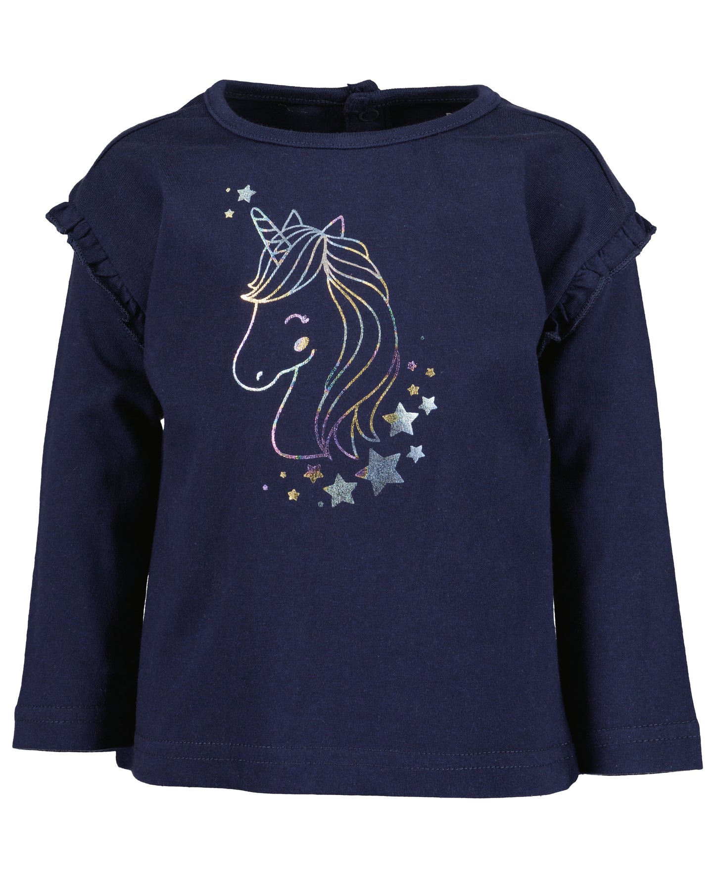 Cara Navy Party Unicorn Top