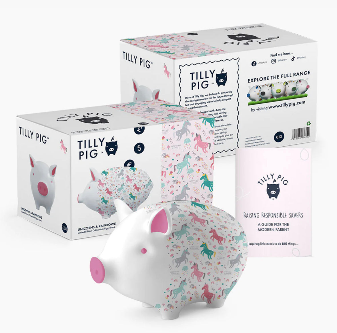 Luxury MoneyBox | Tilly Pig Unicorn