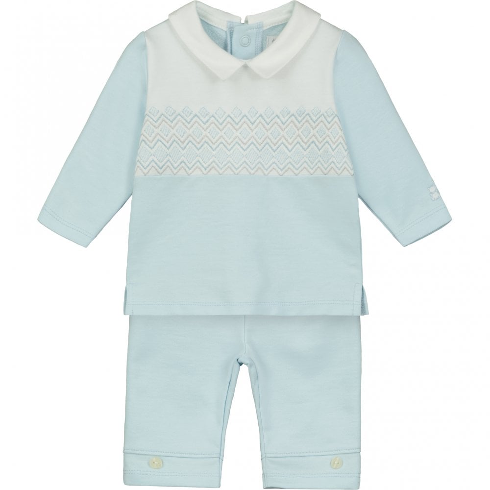 Emile Et Rose Elijah Blue Outfit Set