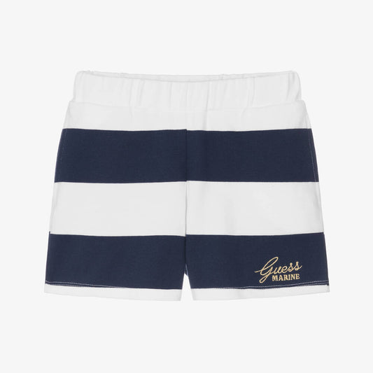 Guess Girls Stripe Cotton Shorts