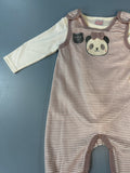 Cali Baby Girls Pink Striped 2 Piece