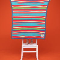 Ziggle Cosatto Knitted Striped Blanket